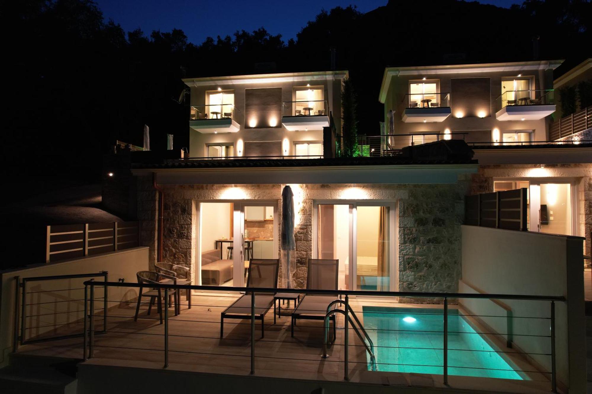 Elais Luxury Villas Parga Esterno foto